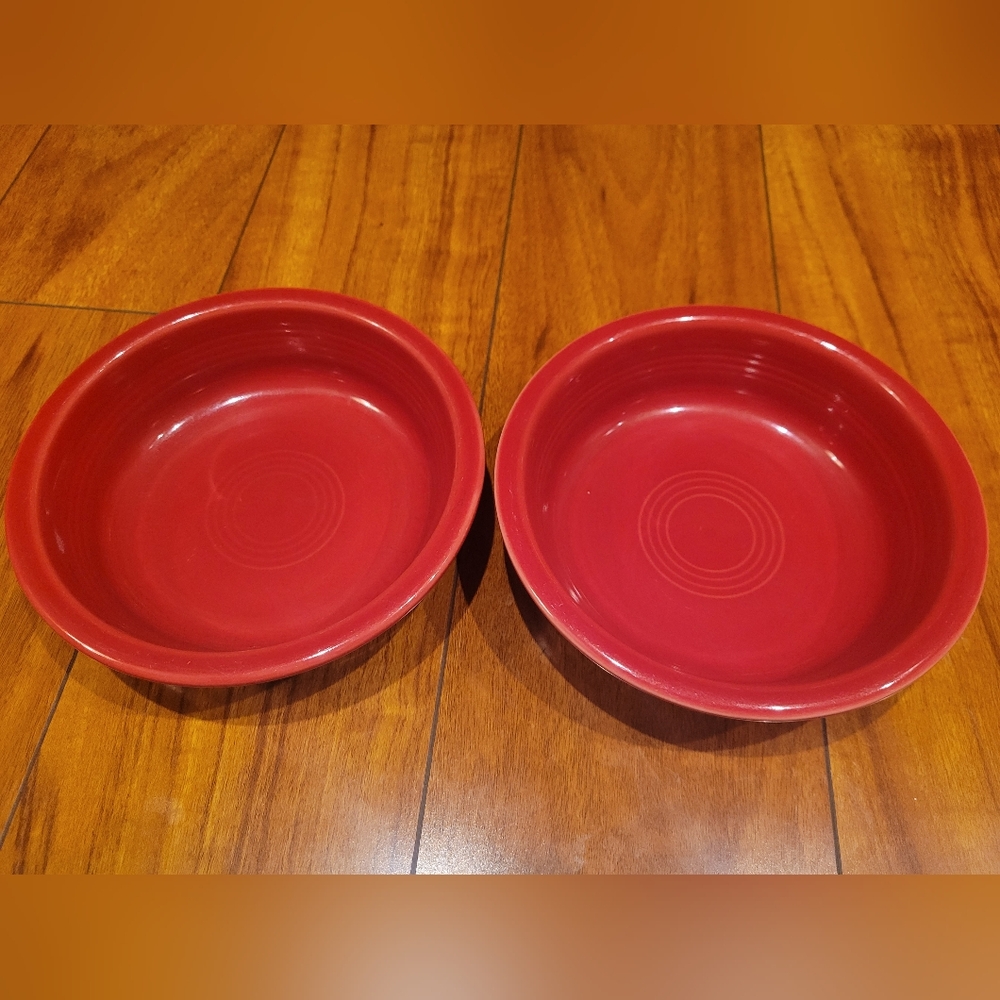 Fiestaware Classic Rim Bowls - Scarlet
